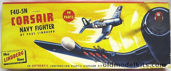 Lindberg 1/48 F4U-5N Corsair - (F4U5N), 512-98 plastic model kit